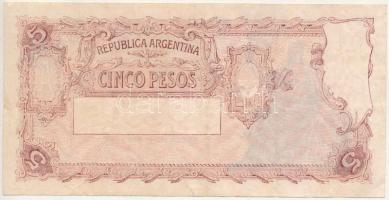 Argentína DN (1958-1959) 5P T:F
Argentina ND (1958-1959) 5 Pesos C:F
Krause P# 264