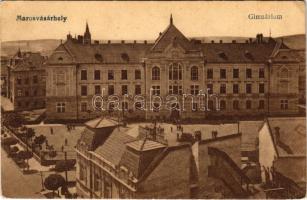 Marosvásárhely, Targu Mures; Gimnázium. Vasúti levelezőlapárusítás 271. / grammar school (EK)