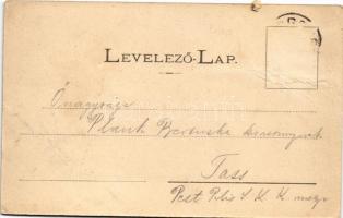 Borszék, Borsec; látkép, fürdő. Wlaszlovits Gusztáv kiadása / spa (Rb)