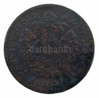 Ausztria 1860V 5/10kr Cu T:VF
Austria 1860V 5/10 Kreuzer Cu C:VF 
Krause KM#2182