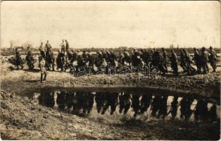 1917 Kiskunhalas, osztrák-magyar katonák / WWI Austro-Hungarian K.u.K. military, soldiers. photo (b)