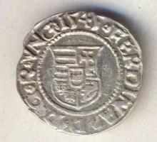 1545. Denár Ag I. Ferdinánd T:2