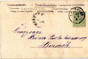 1903 Art Nouveau lady. litho s: Raphael Kirchner (EK)