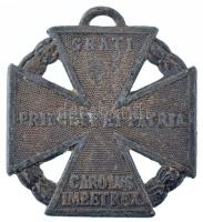 1916. "Károly-csapatkereszt" Zn kitüntetés mellszalag nélkül T:XF Hungary 1916. "Charles Troop Cross" Zn decoration without ribbon C:XF NMK 295.