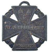 1916. "Károly-csapatkereszt" Zn kitüntetés mellszalag nélkül T:XF
Hungary 1916. "Cha...