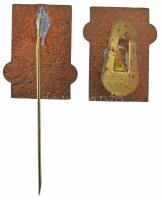 1948. "XIV. Olimpia London 1948" zománcozott olimpiai gomblyuk jelvény és kitűző (2xklf) (...