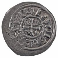 1095-1116. Denár Ag "Kálmán" (0,57g) T:AU Hungary 1095-1116. Denar Ag "Coloman" ...