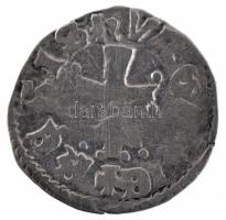 1373-1382 "szerecsenfejes" Denár Ag "I. Nagy Lajos" (0,52g) T:VF Hungary 1373-13...