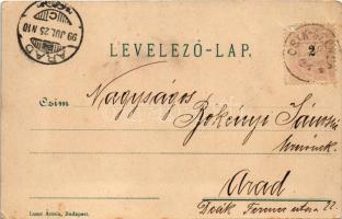 1899 (Vorläufer) Tusnádfürdő, Baile Tusnad; Szent Anna-tó (Csík vármegye). Erdélyi Kárpát Egyesület ...