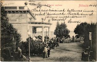 1903 Abbazia, Opatija; Glacier confiseur (EK)