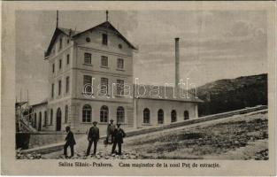 1917 Slanic (Prahova), Salina Slanic-Prahova, Casa masinelor de la noul Put de estractie / salt mine, machine house (EK)