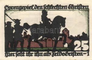 Német Birodalom / Weimari Köztársaság / Vechta 1922. 25Pf (2x) + 50Pf (2x) + 75Pf (2x) 6 klf db, tel...