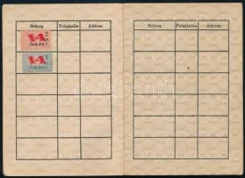 1956 MDP tagjelölti igazolvány