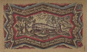 Német Birodalom / Weimari Köztársaság / Oldenburg 1921. 50Pf (6x) 6 klf db, teljes sor T:I