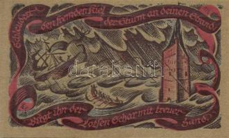 Német Birodalom / Weimari Köztársaság / Oldenburg 1921. 50Pf (6x) 6 klf db, teljes sor T:I