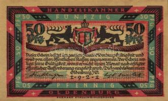 Német Birodalom / Weimari Köztársaság / Oldenburg 1921. 50Pf (6x) 6 klf db, teljes sor T:I