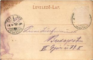 1906 Herkulesfürdő, Baile Herculane; Krizsány R. 177. (Rb)