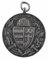 1929. "Magyar Háborús emlékérem kardokkal, sisakkal" ezüstözött, jelzett bronz kitüntetés ...