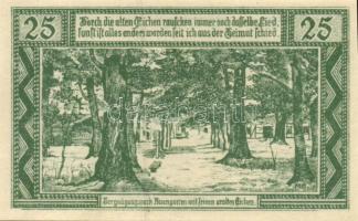 Német Birodalom / Weimari Köztársaság / Neuhaus 1921. 10Pf + 25pf + 50Pf 3 klf db, teljes sor T:I