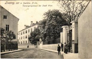 Wien, Vienna, Bécs XXIII. Liesing, Versorgungshaus der Stadt Wien / supply house (EK)