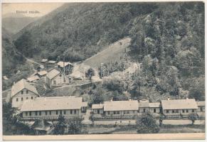 1911 Zalatna, Zlatna; Bótesi aranybánya-telep, zúzda. Folberth Vilmos kiadása / gold mine, stone crusher (EK)