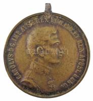 1917. "Károly Bronz Vitézségi Érem" bronz kitüntetés, eltérő portré, "GÁL" gyártói jelzéssel, mellszalag nélkül T:XF,VF hajlott  Hungary 1917. "Bronze Gallantry Medal" bronze decoration with different portrait and "GÁL" maker's mark, without ribbon C:XF,VF bent