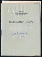 1990 Újságíró Iskola tanulmányi könyve