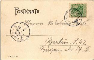 1905 Wroclaw, Breslau; Krankenhaus zu St. Elisabeth / hospital (fl)
