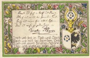 Német Birodalom / Weimari Köztársaság / Stotel 1921. 25Pf (4x) 4 klf db, teljes sor T:I