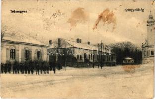 1927 Tótmegyer, Slovensky Meder, Palárikovo; Felügyelőség / inspectorate office (fl)