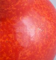 Nagy méretű magyar kerámia iparművész váza, jelzés nélkül, hibátlan 31 cm