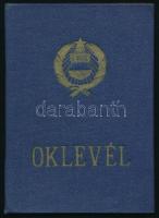 1977 Testnevelési Főiskola atlétikai szakedző oklevél