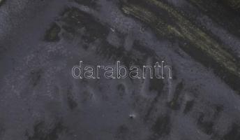 Király hamutál. Jelzett, hibátlan, m: 13x13 cm