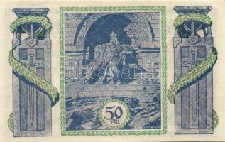 Német Birodalom / Weimari Köztársaság / Berlin Reiskriegerbund Kyffhäuser 1921. 50Pf (6x) 6 klf db, ...