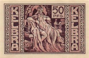 Német Birodalom / Weimari Köztársaság / Kelbra 1921. 50Pf (6x) 6 klf db, teljes sor T:I