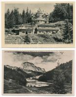 4 db RÉGI erdélyi város képeslap vegyes minőségben / 4 pre-1945 Transylvanian town-view postcards in mixed quality