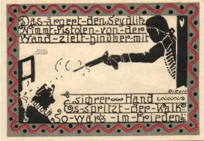 Német Birodalom / Weimari Köztársaság / Ohlau 1921. 50Pf (6x) 6 klf db, teljes sor T:I