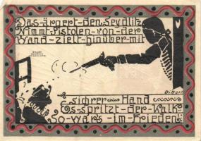 Német Birodalom / Weimari Köztársaság / Ohlau 1921. 50Pf (6x) 6 klf db, teljes sor T:I