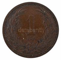 1906KB 1f bronz Körmöcbánya RR! T:XF,VF Hungary 1906KB 1 Fillér bronze Kremnitz RR! C:XF,VF Adamo K1