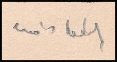 Kós Károly (1883-1977): Torony. Linómetszet, papír, paszpartuban, utólagos jelzéssel, 10×10 cm