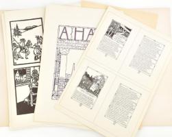 Székely András: Kós Károly. Bp., 1979, Corvina (Offset-ny.), 12 p.+12 t. Kós Károly grafikai munkáss...