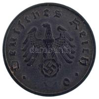 Német Harmadik Birodalom 1940B 10pf Zn technológiai hibás veret (eltömődött verőtő) T:XF kis oxidáci...