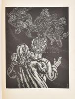 Dante Alighieri: La Divina Commedia. A művész által DEDIKÁLT példány! Kolozsvár, 1976, Dacia. Gy. Sz...