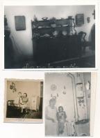 19 db főleg MODERN képeslap hotel, étterem és lakás belsőkkel, vegyes méretben / 19 mostly modern po...