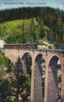 Mariazell railway on viaduct