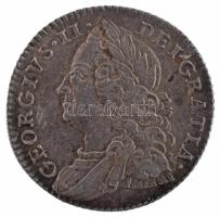 Nagy-Britannia 1757. 6p Ag II. György T:XF patina Great Britain 1757. 6 Pence Ag George II C:XF patina Krause KM# 582.2