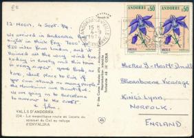 Andorra French Post 1974, Andorra francia posta 1974