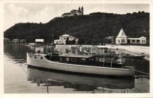 Tihany kikötő az apátsággal