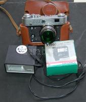 Régi fényképezőgép tétel, benne: FED 3 antik Szovjet gyártmányú fényképezőgép nagyon szép állapotban...