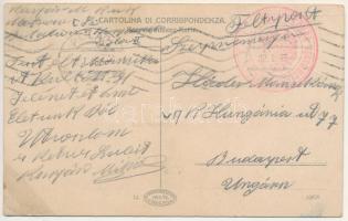 1915 Könnyed ébredés / Dolce sveglia / Budjenje / K.u.K. Kriegsmarine Matrosenhumor / WWI Austro-Hun...